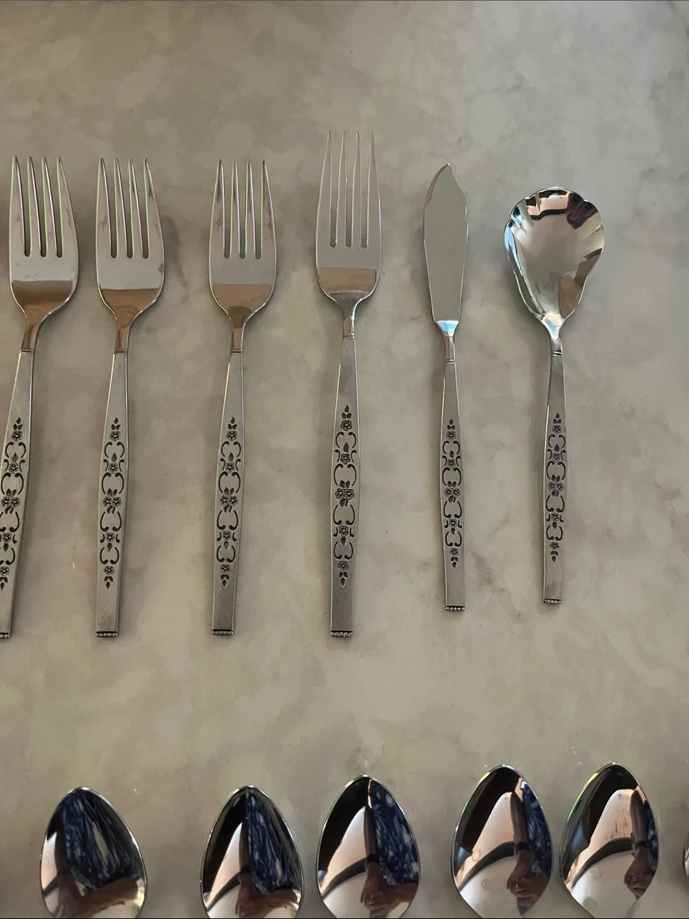 VTG Oneida Wm. Roger’s Premier Stainless steel Flatware Set 26 Pc new old stock